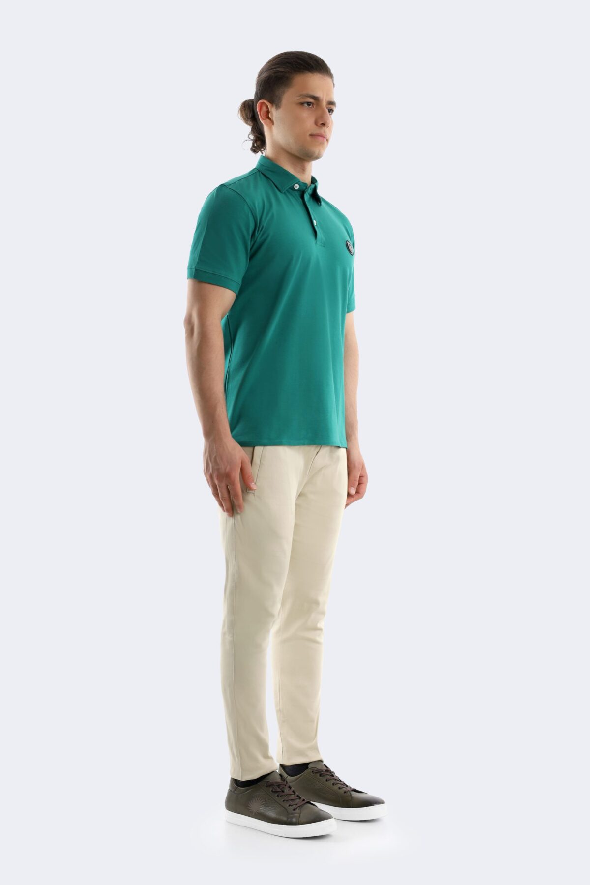 Layyagosta polo shirt with metal logo - Image 2