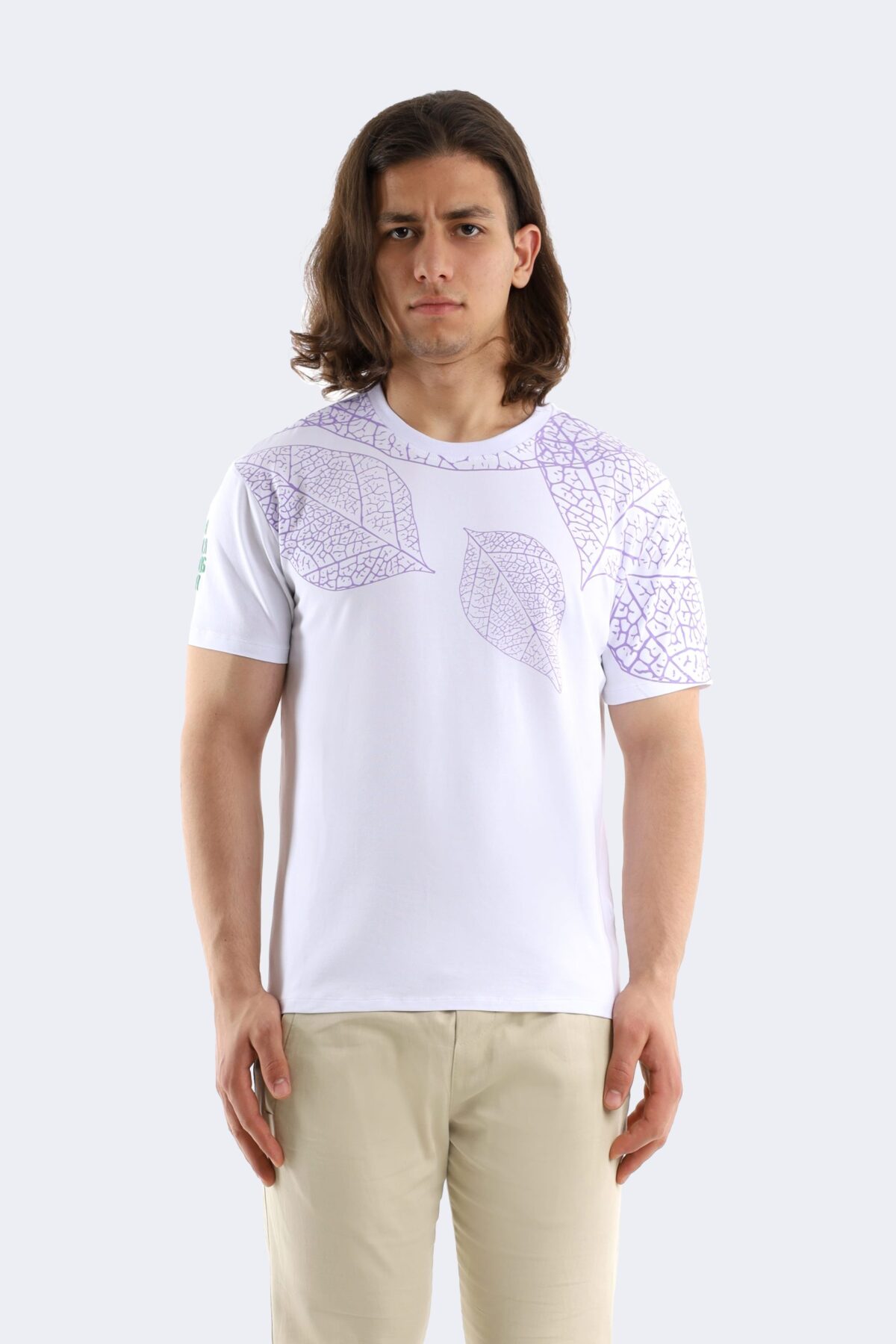 10022201_ki5wyhz1oipjmptf-scaled-1.jpg Leaf printed cotton t-shirt - Image 1