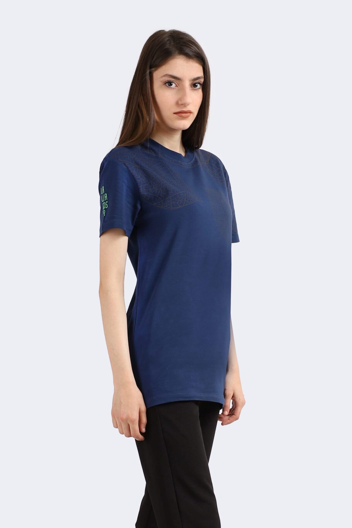 Leaf Patterned Women T-Shirt - Image 2