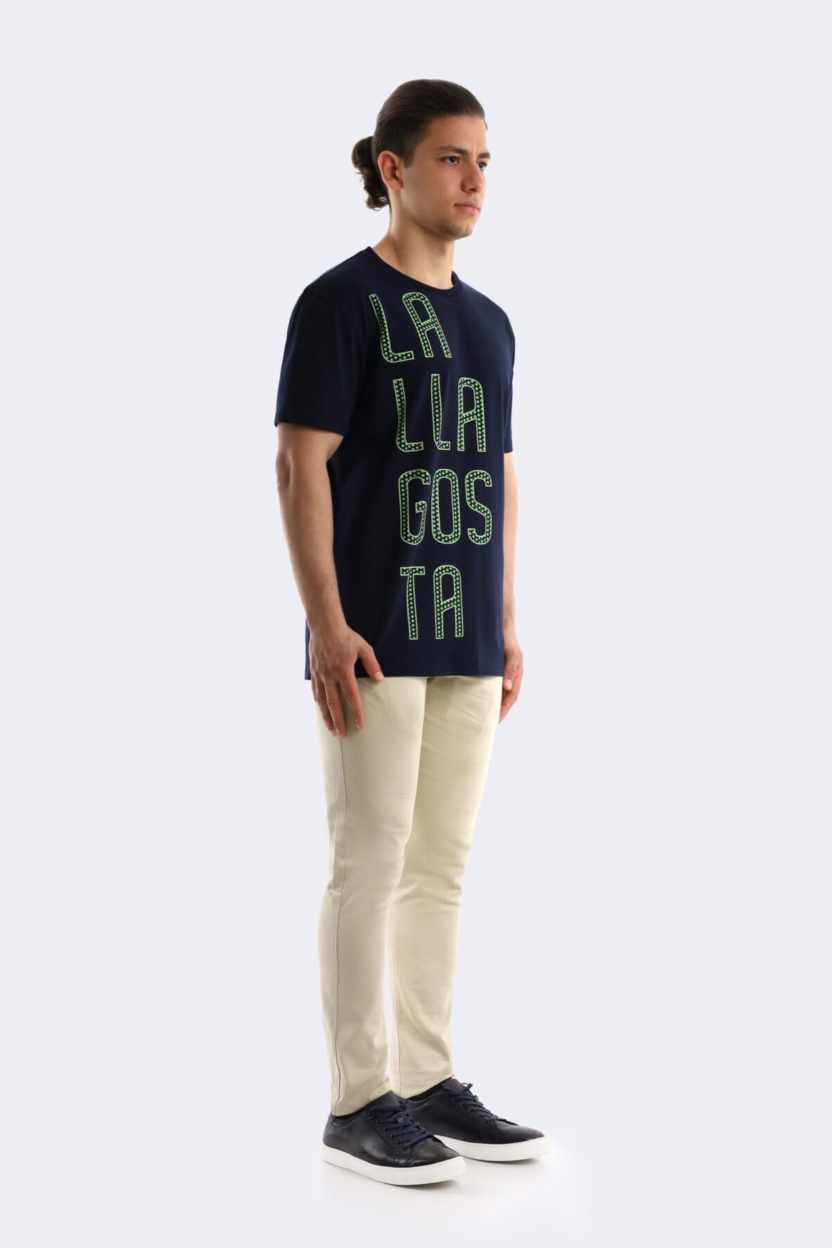 Large printed cotton t-shirt - Image 2