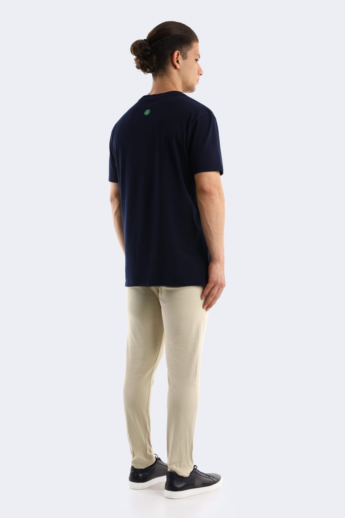 Large printed cotton t-shirt - Image 4