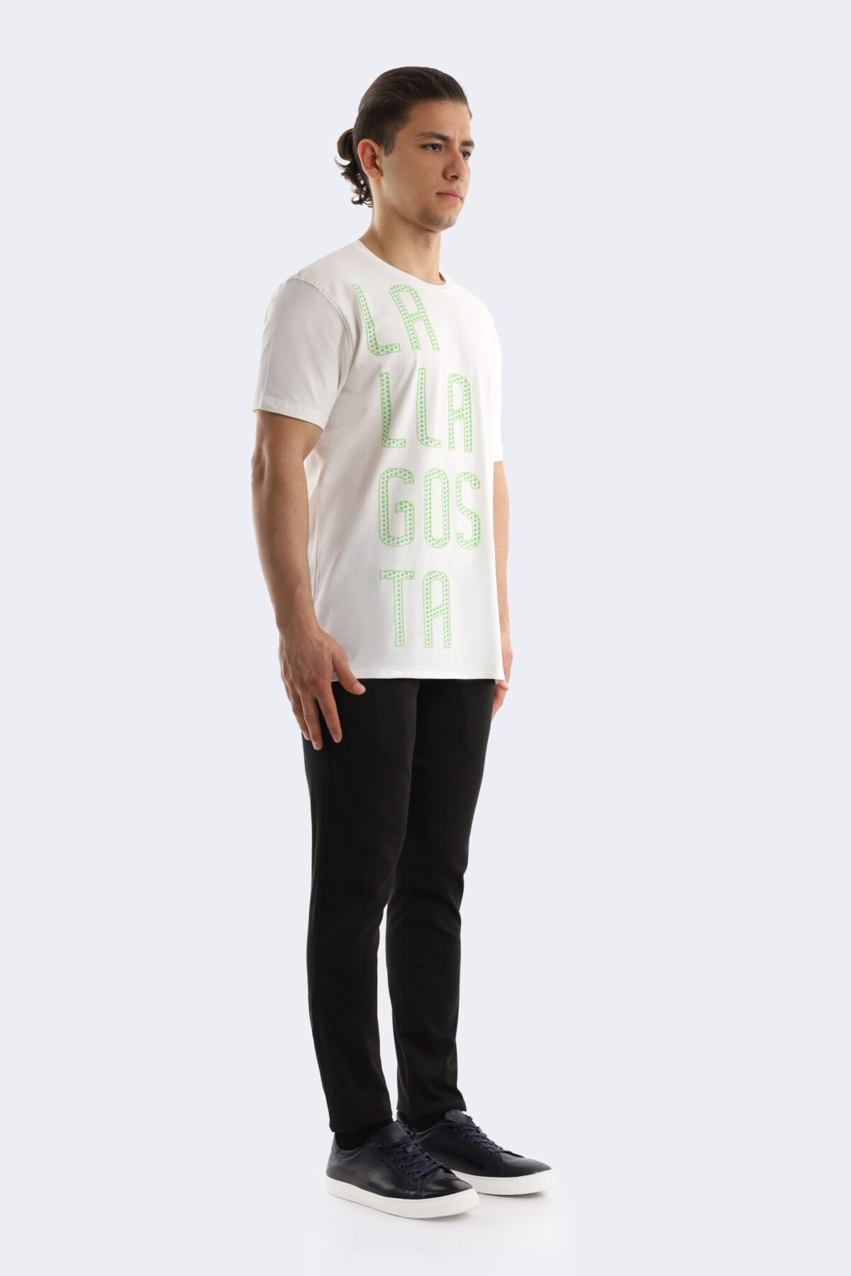 Large printed cotton t-shirt - Image 2