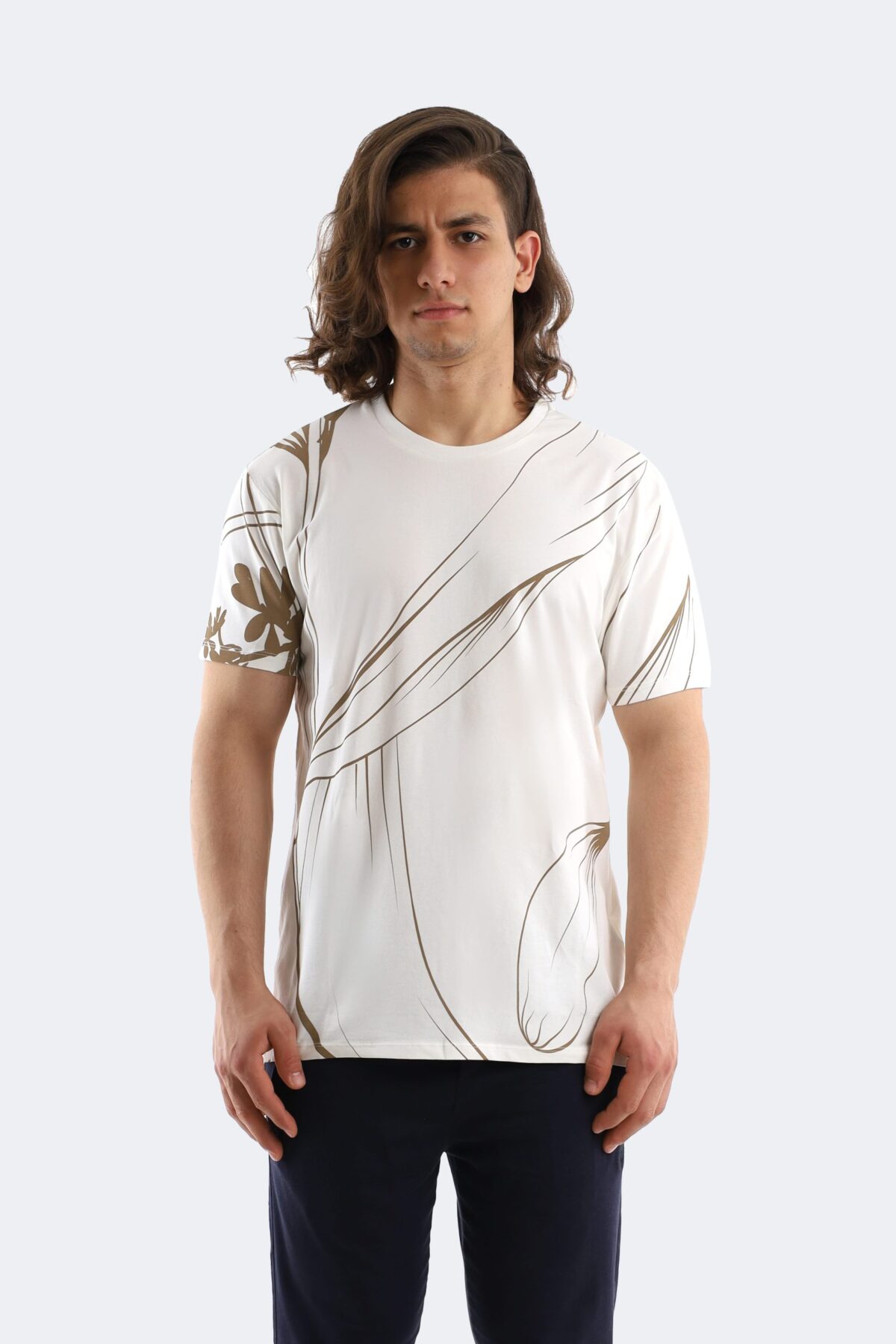 Graphic cotton T-shirt - Image 1