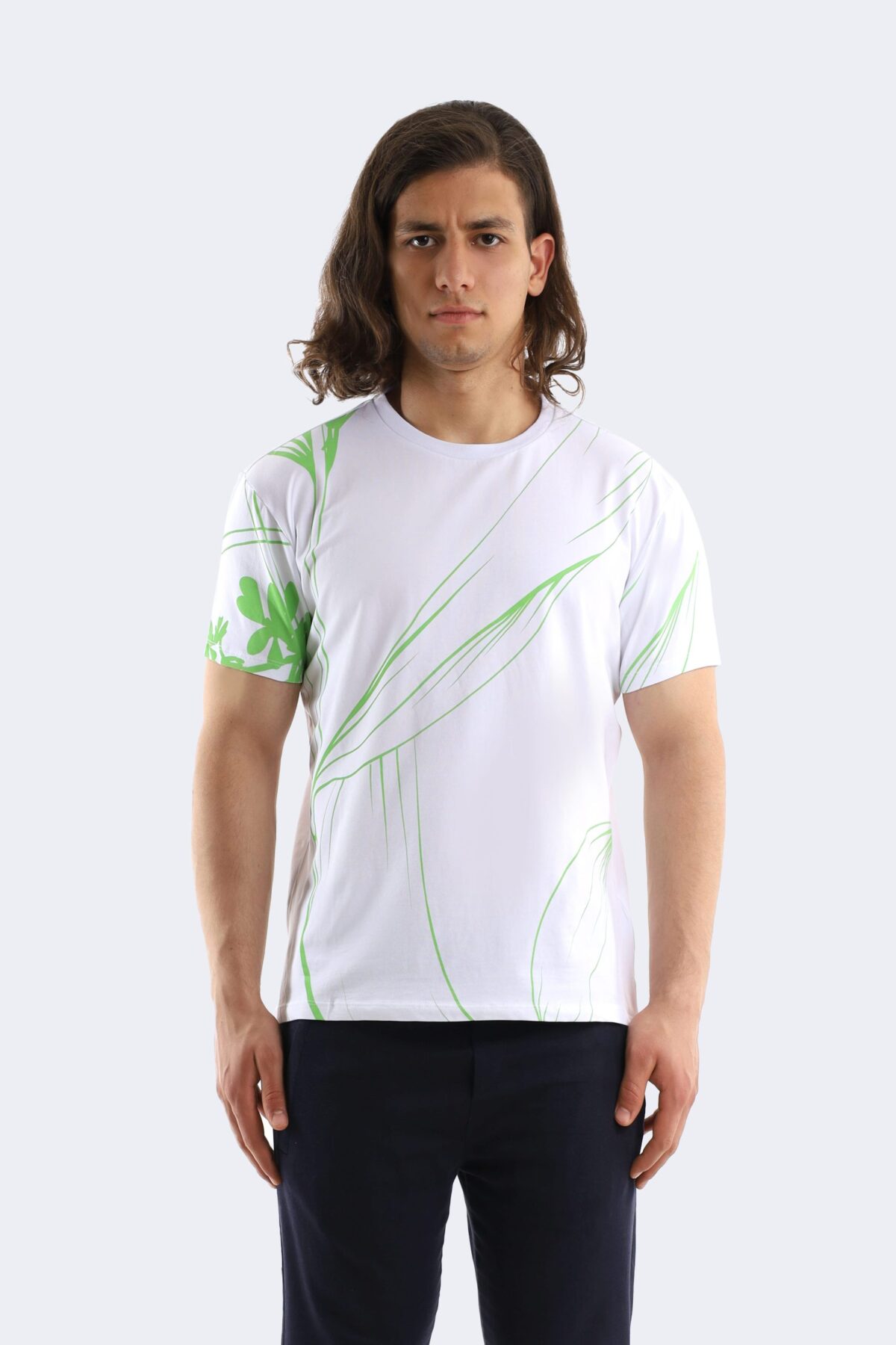 Graphic cotton T-shirt - Image 1