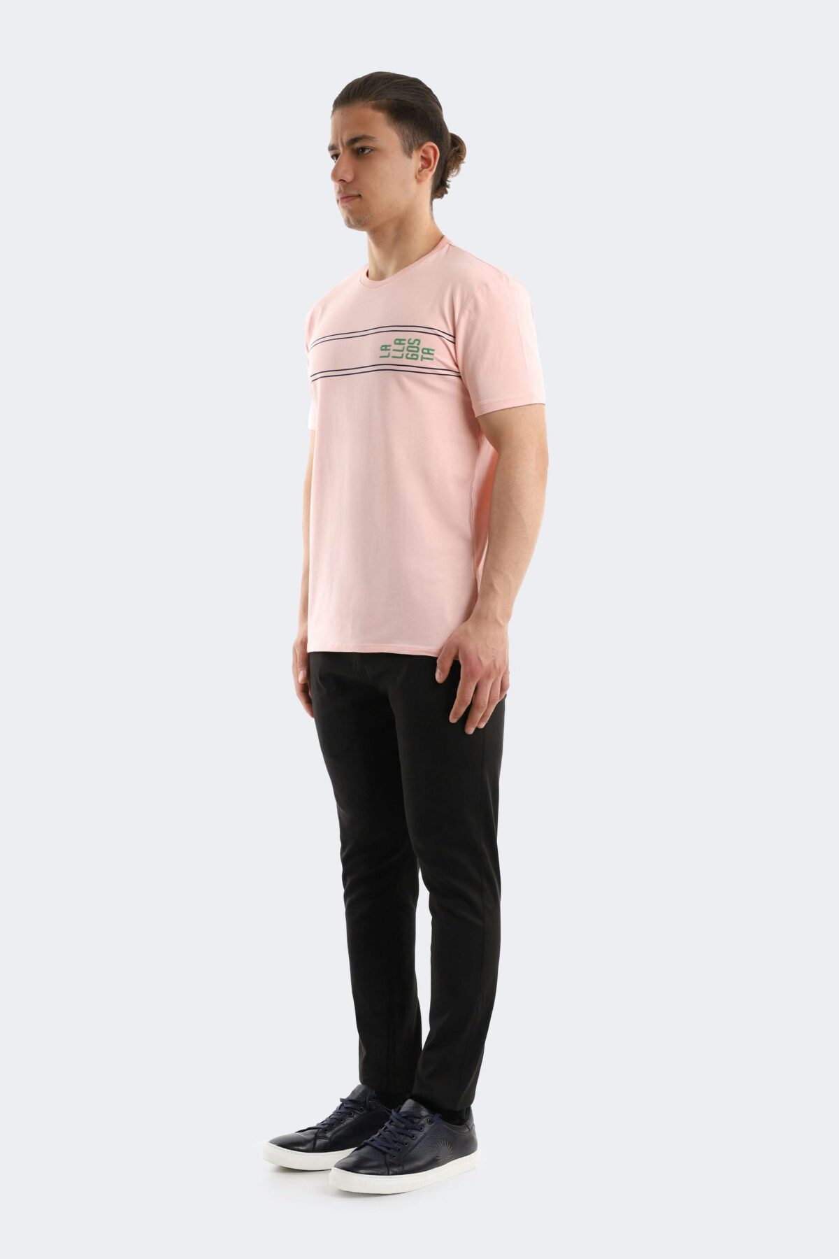 Double stripe cotton T-shirt - Image 3
