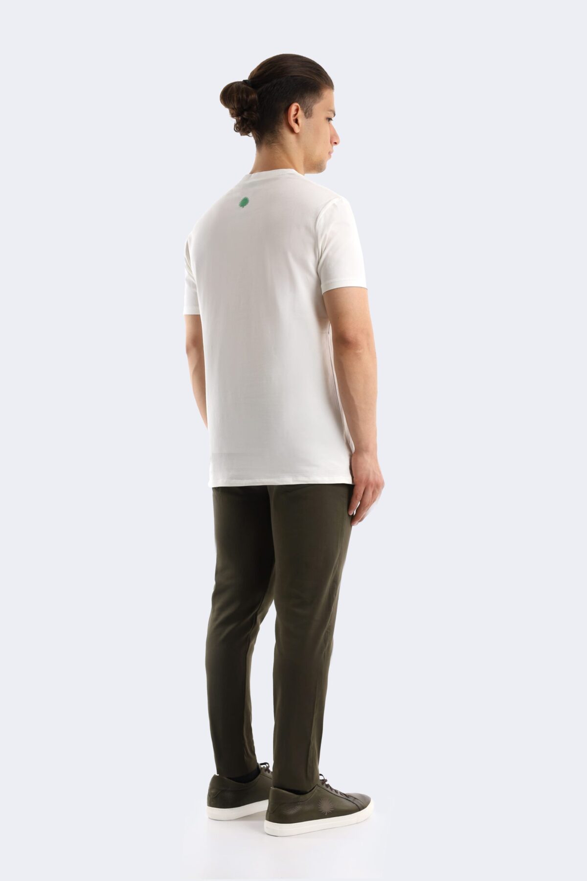 Double stripe cotton T-shirt - Image 4
