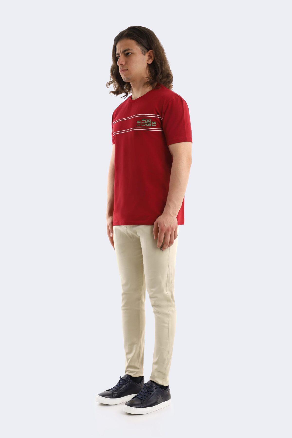 Double stripe cotton T-shirt - Image 3