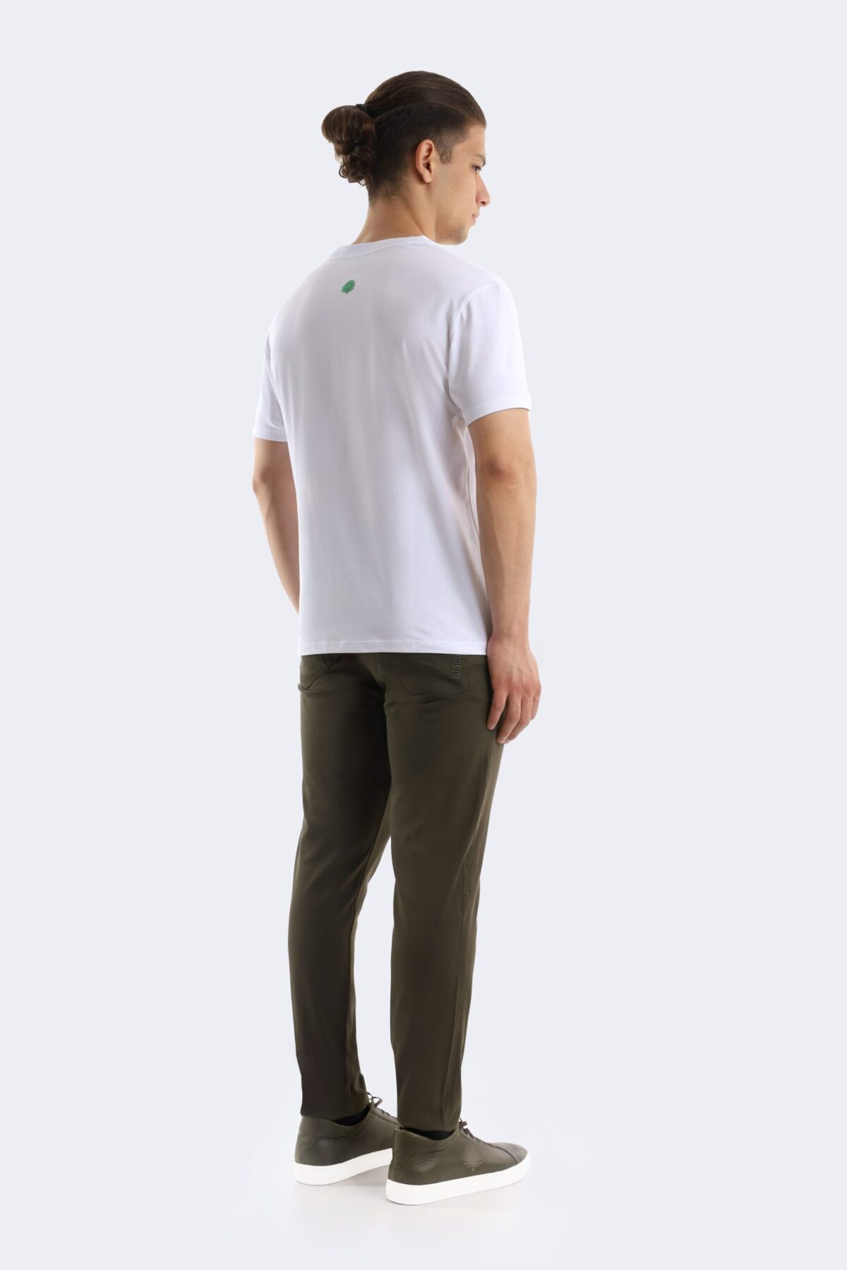 Double stripe cotton T-shirt - Image 4