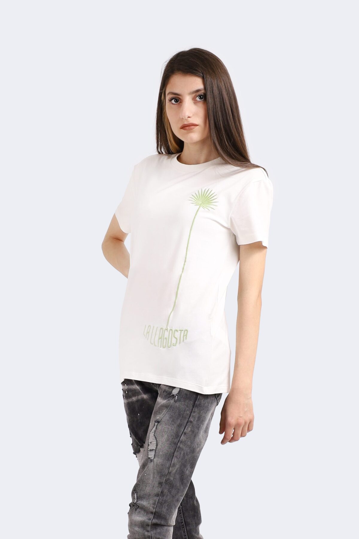 Iconic logo embroidered t-shirt - Image 3