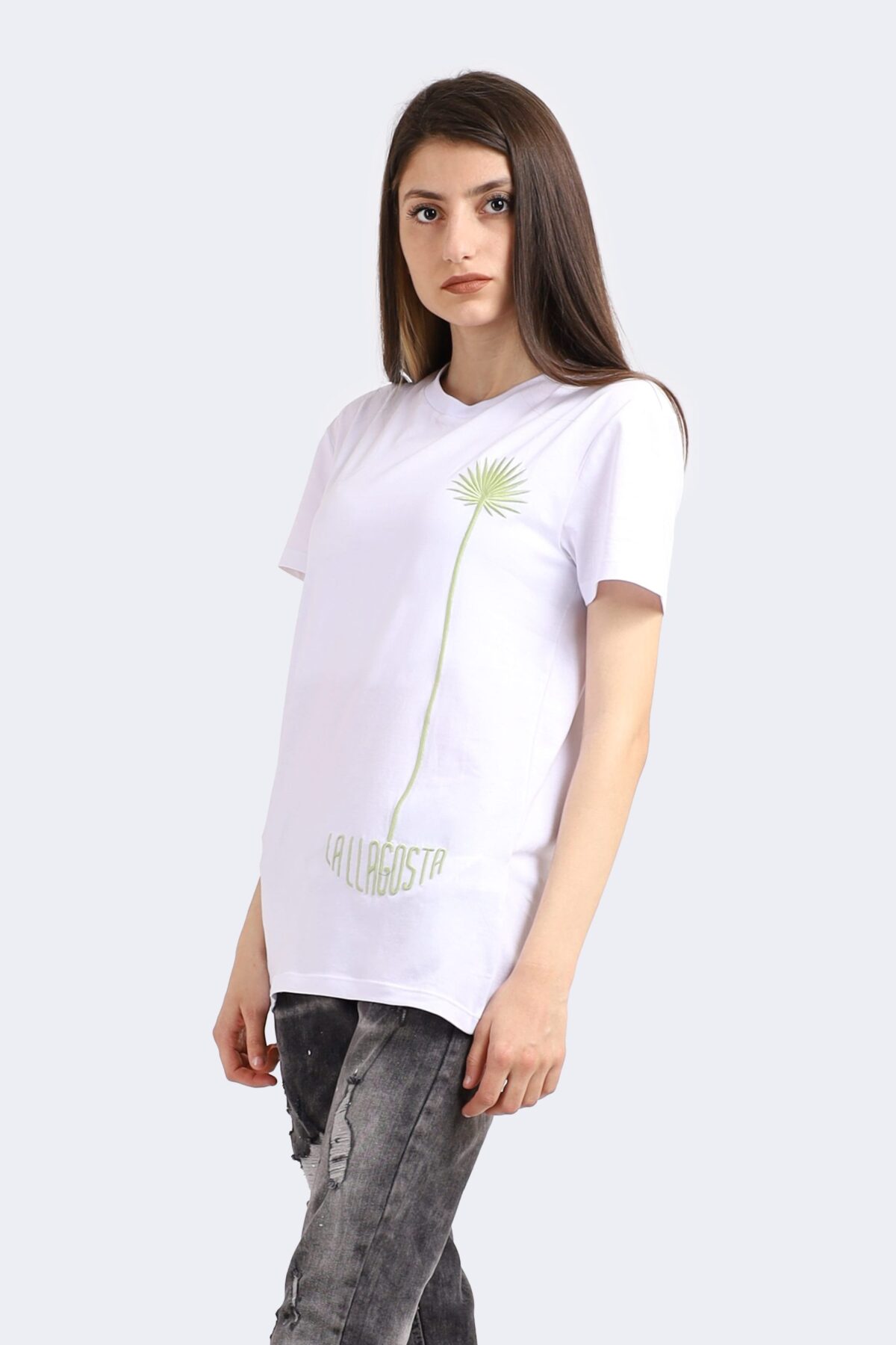 Iconic logo embroidered t-shirt - Image 3