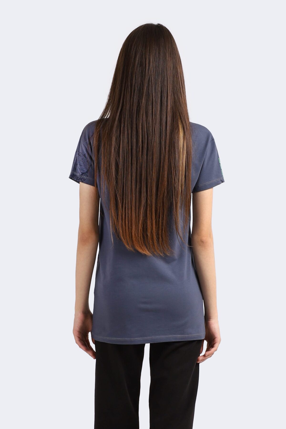 Pineapple Printed Cotton T-shirt - Image 3