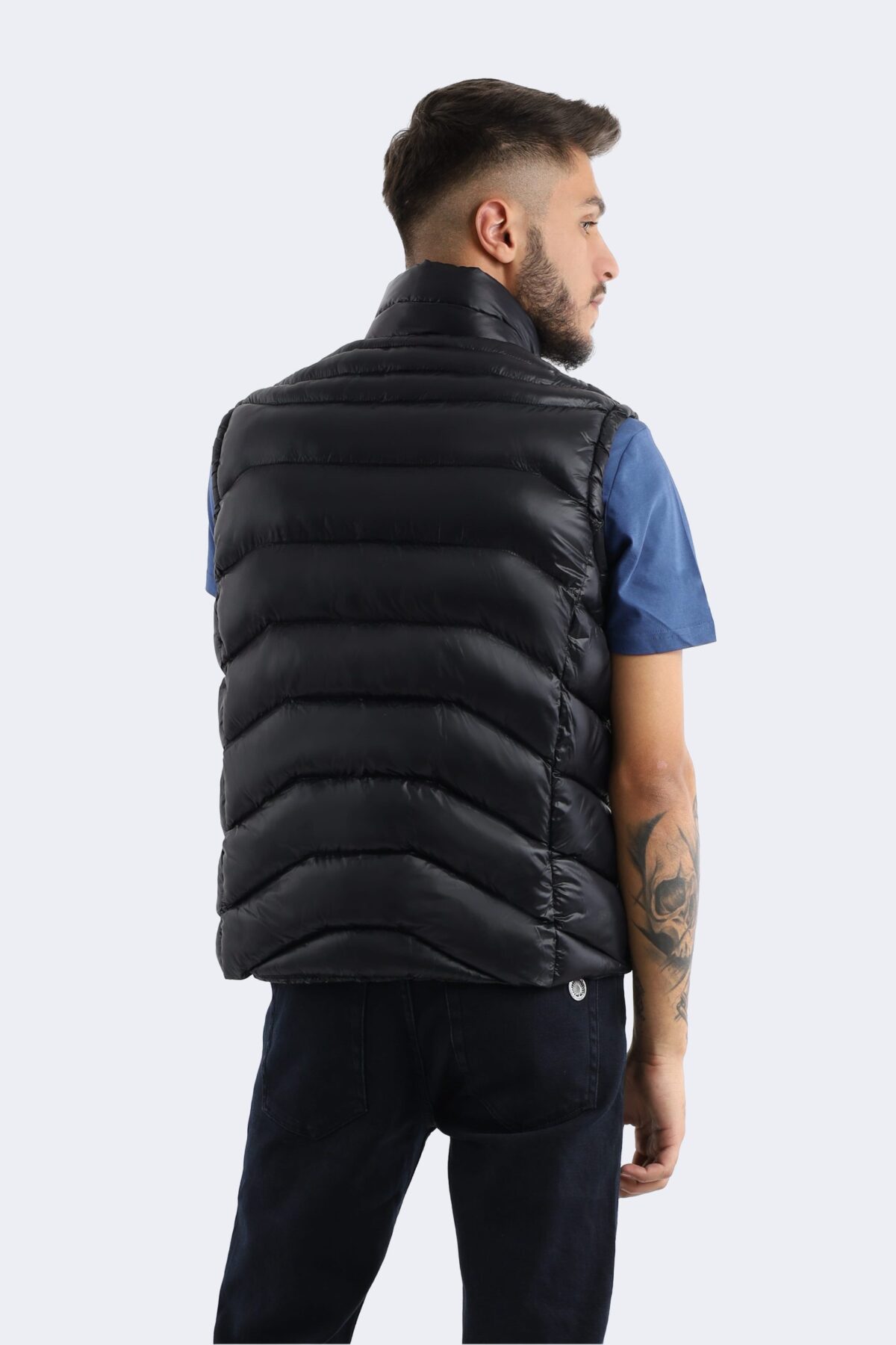 Lightweight Shiny Feather down vest - Image 4