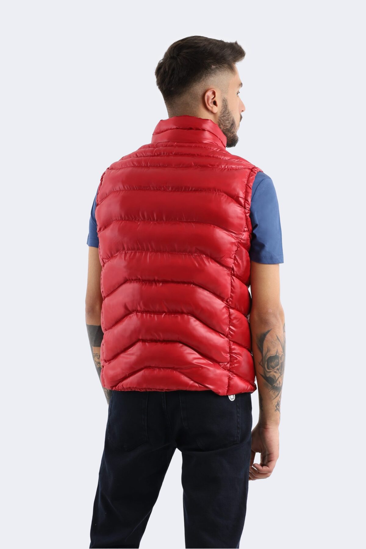 Lightweight Shiny Feather down vest - Image 4