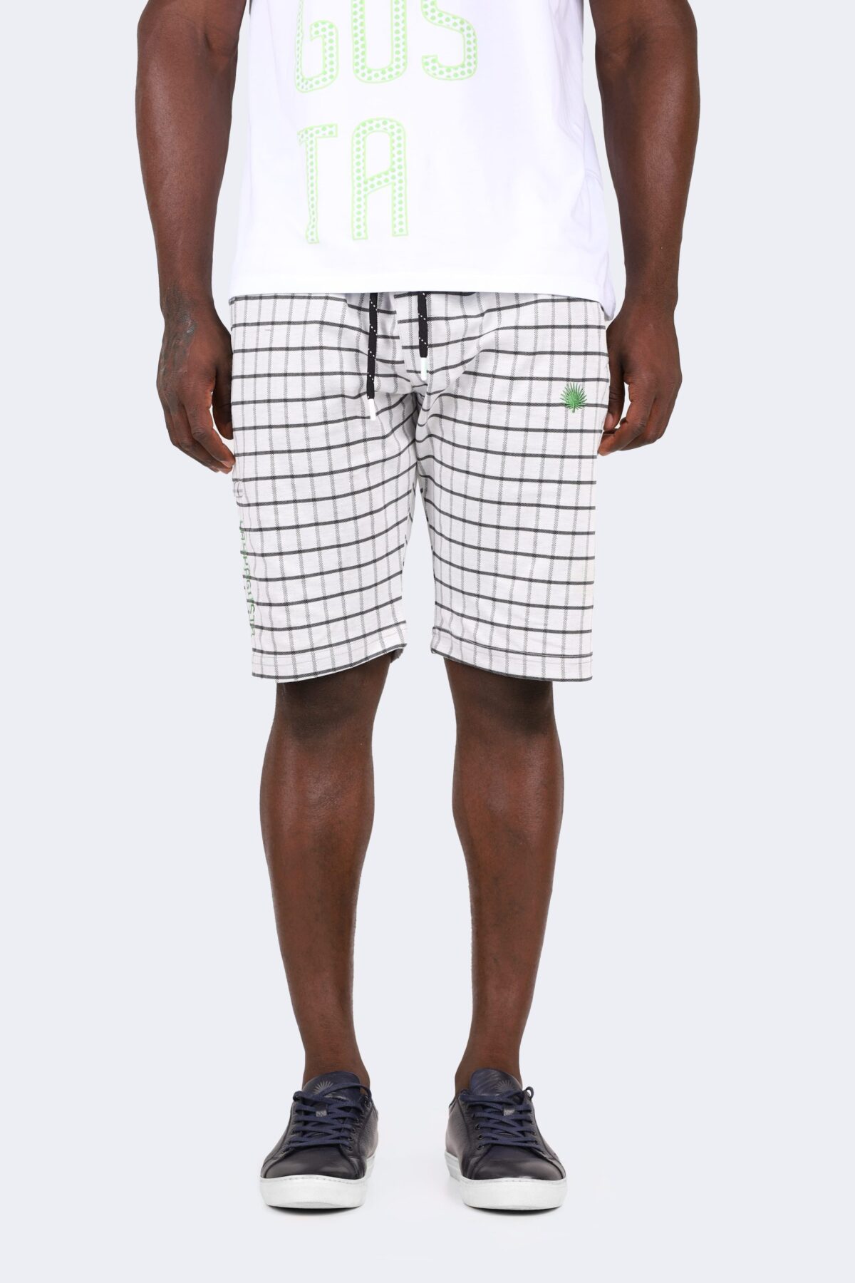 13021201_3hle3wixjmjtzmjg-scaled-1.jpg Square patterned cotton capri - Image 1