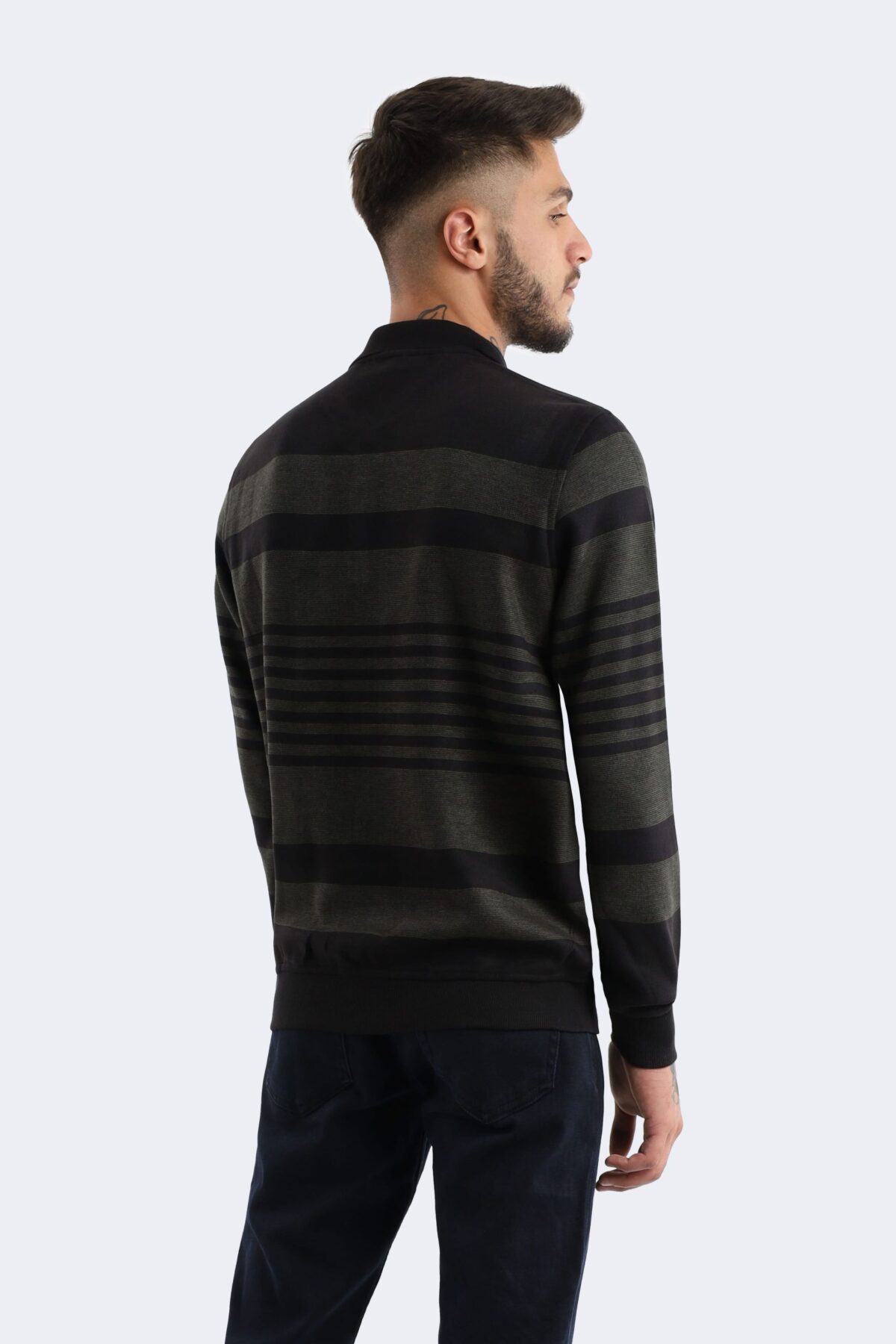 Striped wool blend knitwear - Image 3