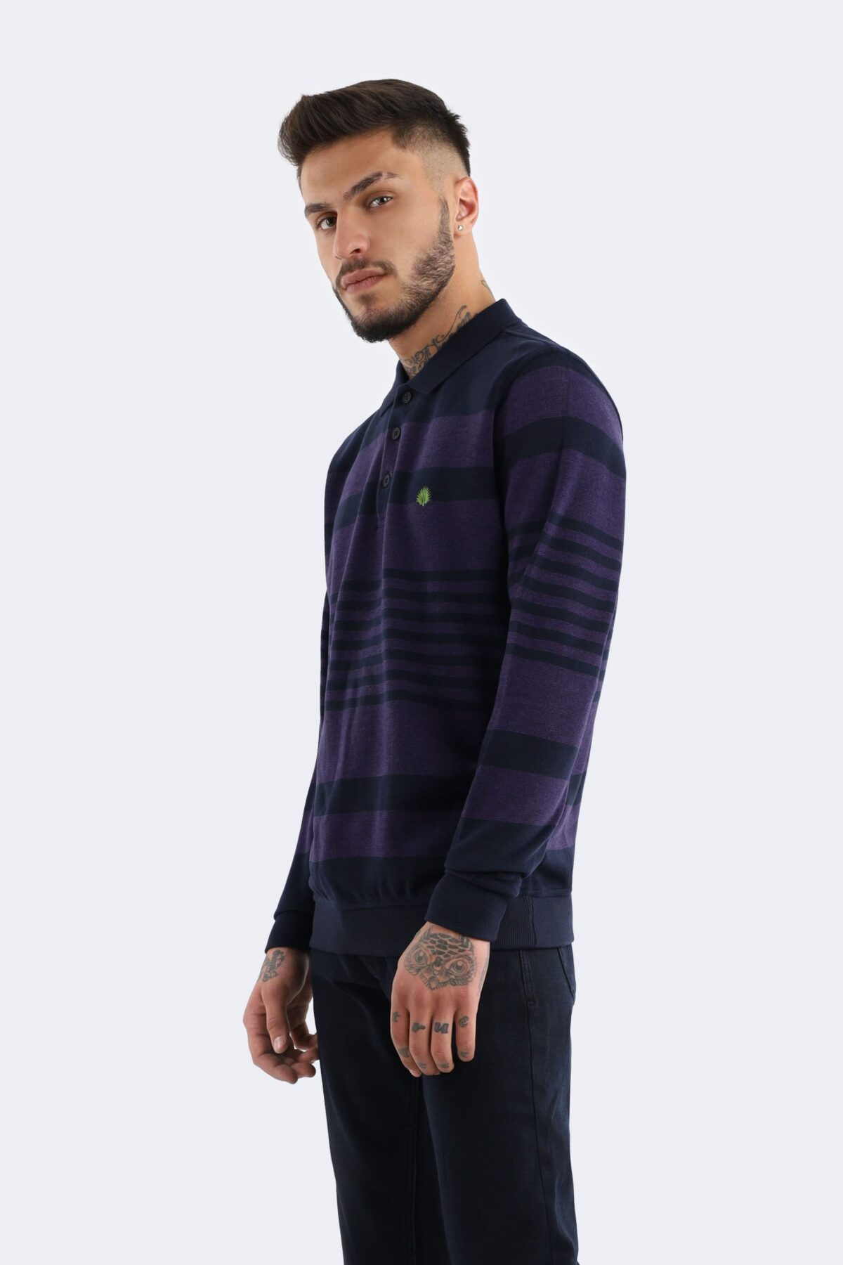 Striped wool blend knitwear - Image 2
