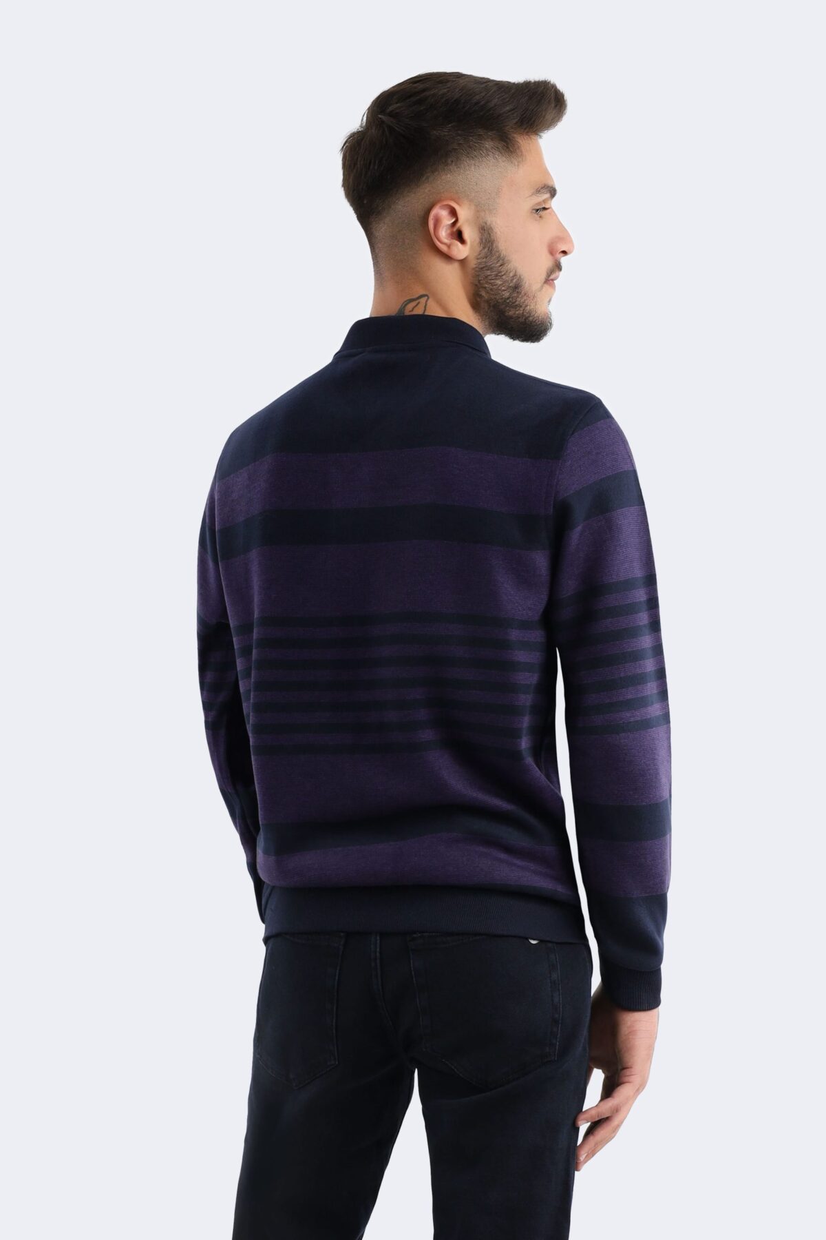 Striped wool blend knitwear - Image 3