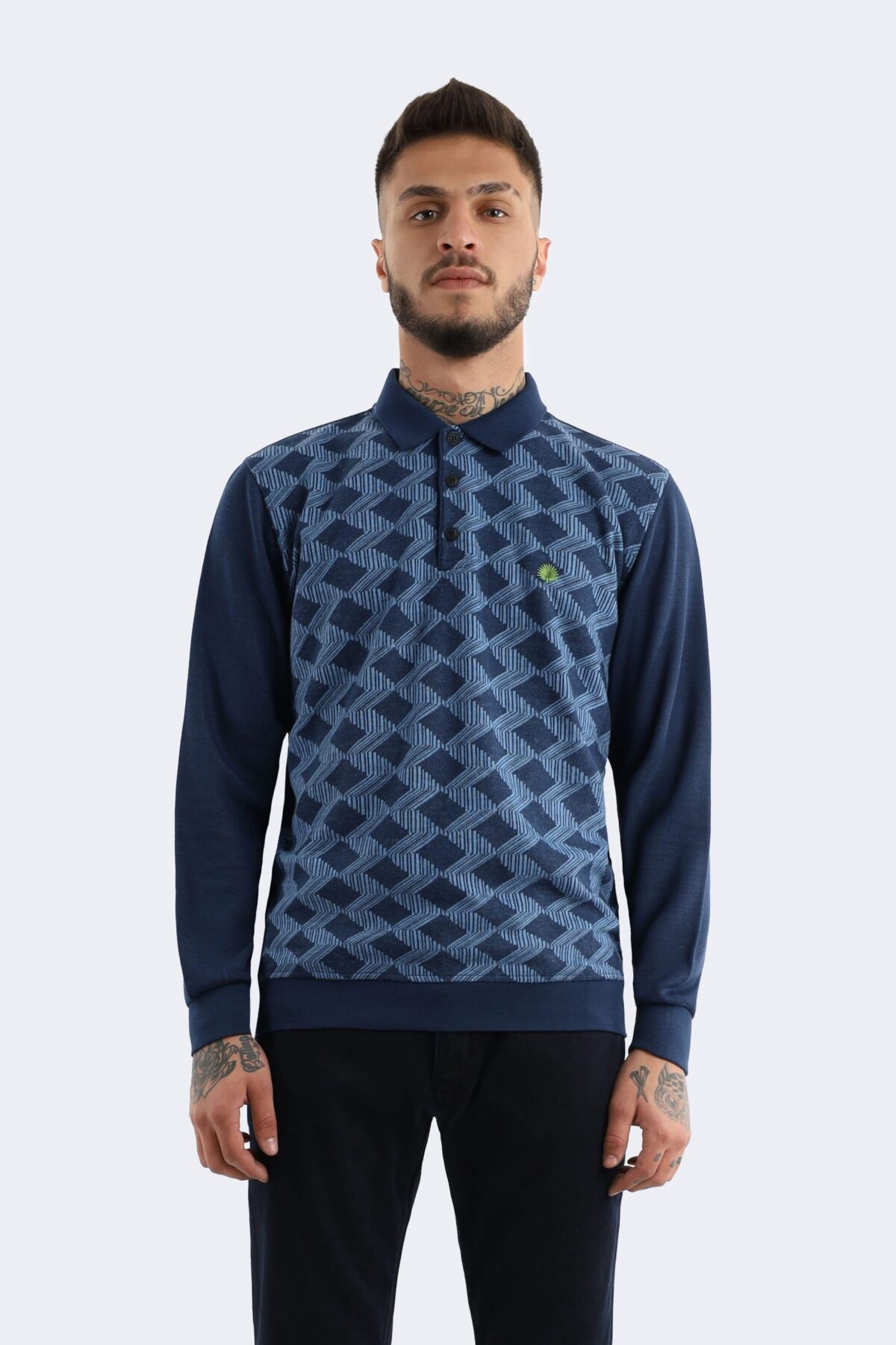 1468204_meswqkecijvygb2q-scaled-1.jpg Wool blend knitwear with square pattern - Image 1