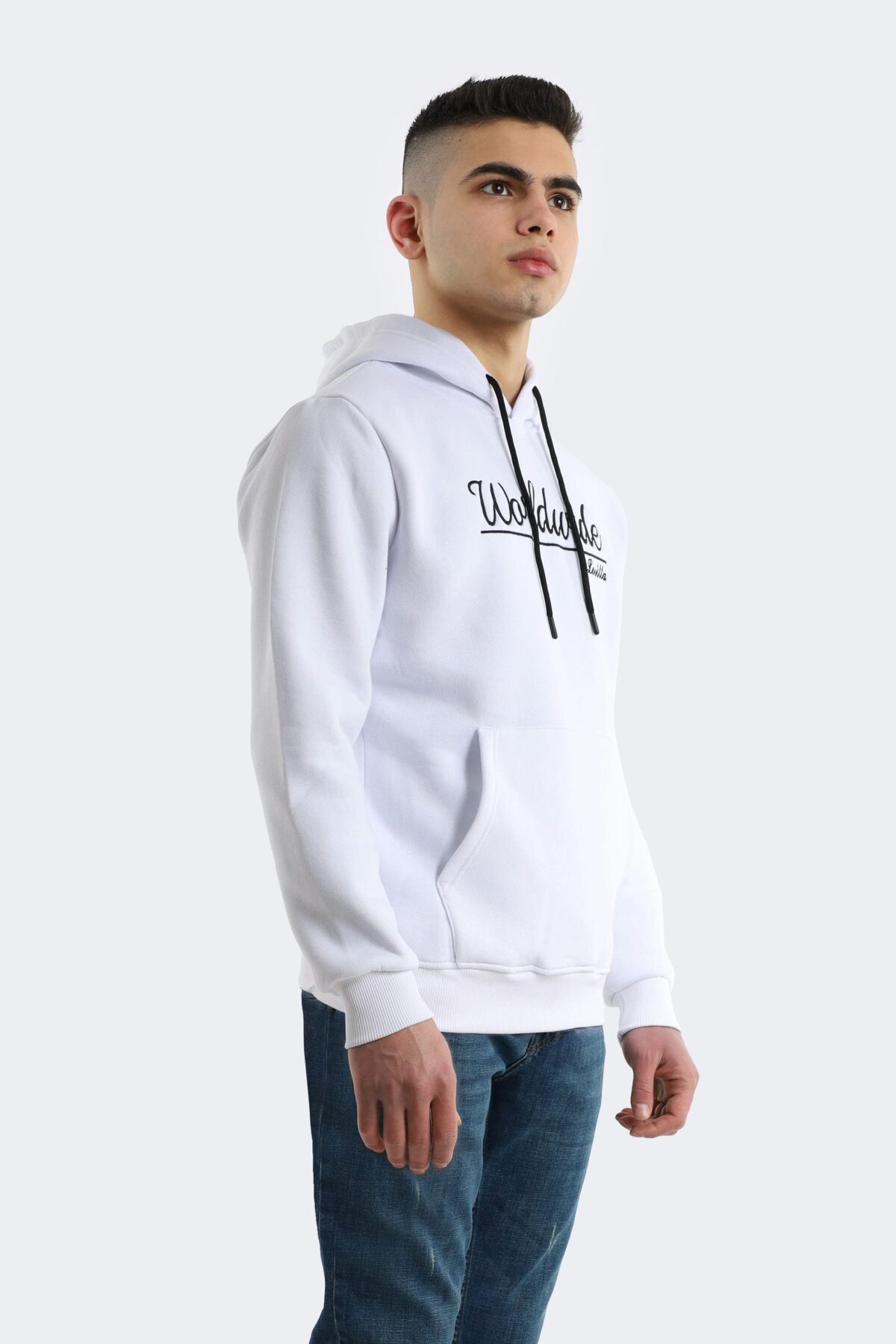 Layyagosta men's classic printed hooded sweatshirt - Image 2