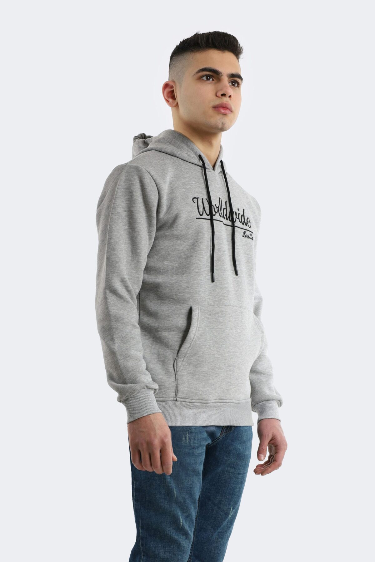 Layyagosta men's classic printed hooded sweatshirt - Image 2