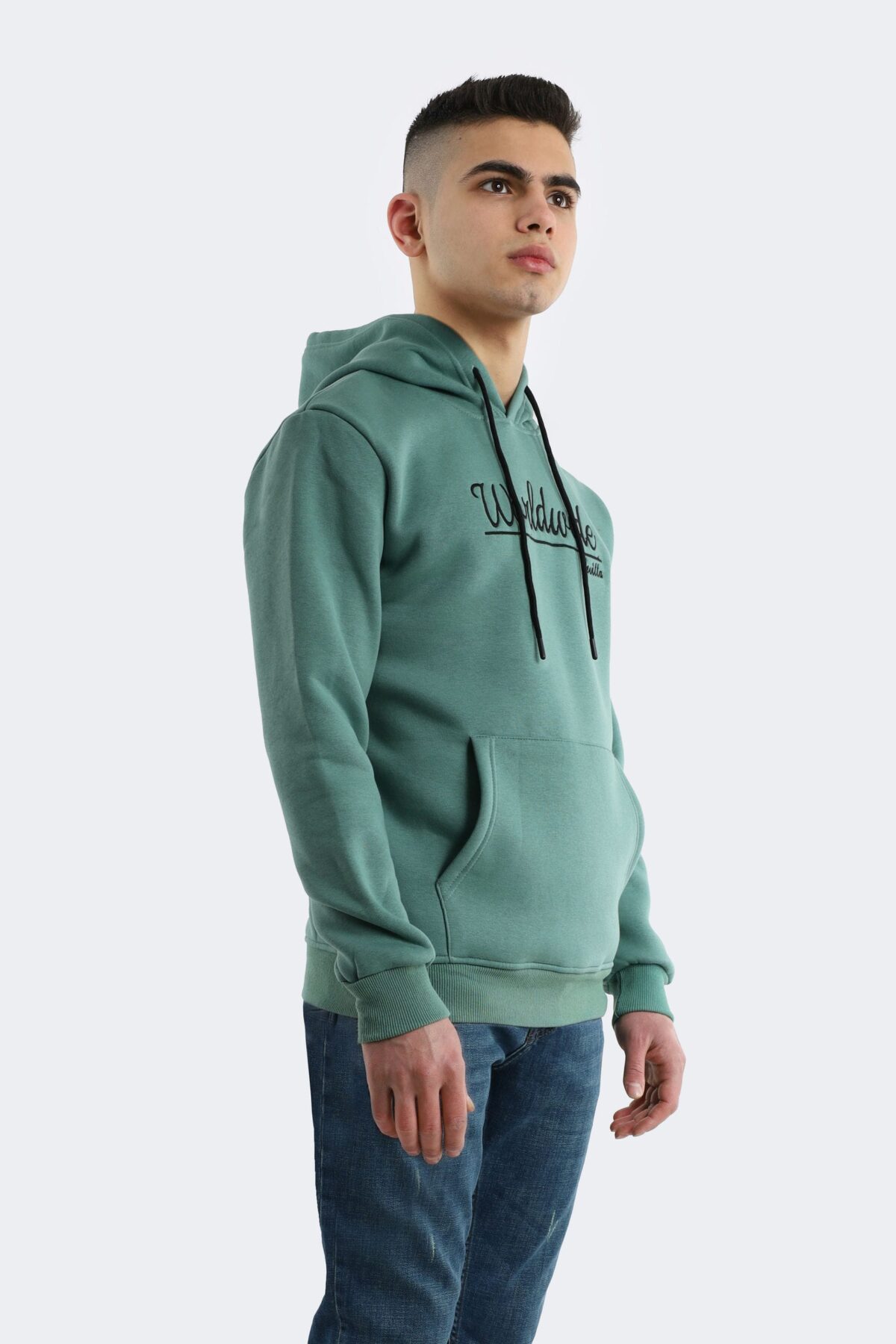 Layyagosta men's classic printed hooded sweatshirt - Image 2