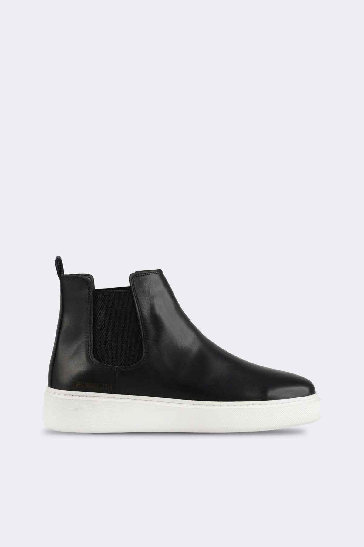 9944-4 Black Leather Sport Chelsea Boots - Image 1