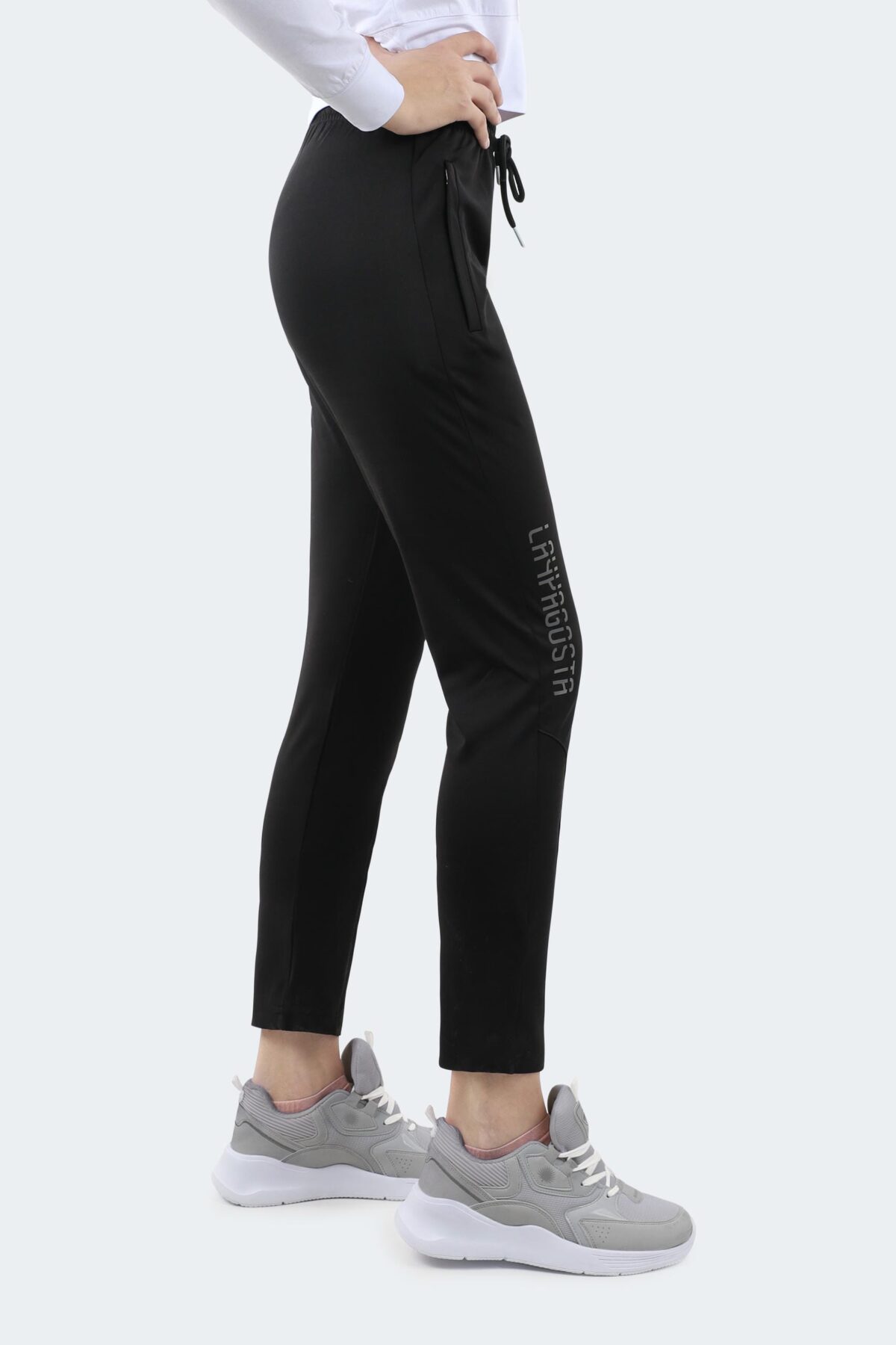 Women's sweatpants with vertical print - Image 2