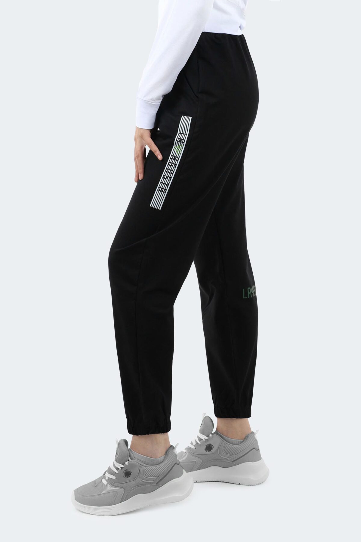 Women's Graphic Print Jogger Pants - Image 3