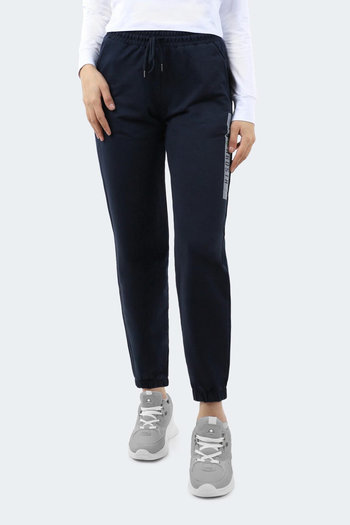 7229 (5) Women's Graphic Print Jogger Pants - Image 1