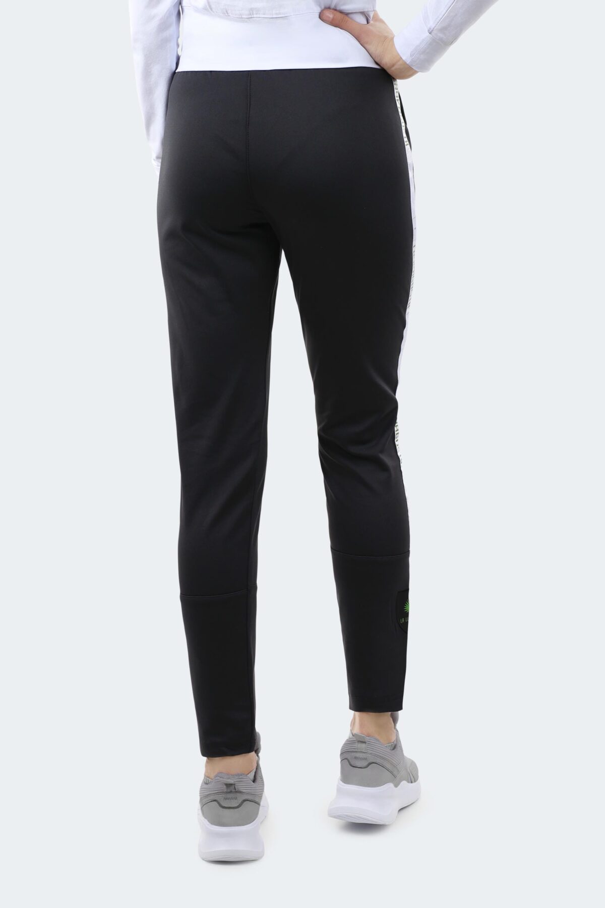 Women's Slim-Fit Sweatpants with Striped Details - Image 4